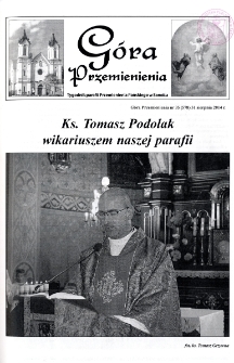G&oacute;ra Przemienienia, 2014, nr 35