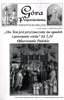 G&oacute;ra Przemienienia, 2015, nr 4