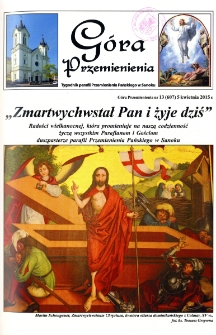 G&oacute;ra Przemienienia, 2015, nr 13