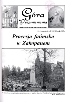 G&oacute;ra Przemienienia, 2015, nr 20