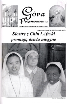 G&oacute;ra Przemienienia, 2015, nr 30