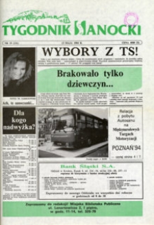 Tygodnik Sanocki, 1994, nr 19