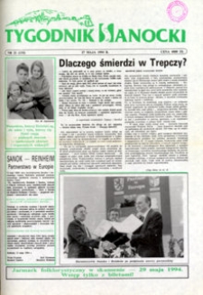 Tygodnik Sanocki, 1994, nr 21
