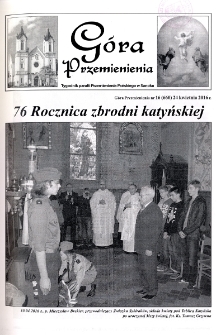 G&oacute;ra Przemienienia, 2016, nr 16