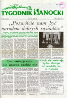Tygodnik Sanocki, 1994, nr 29