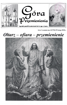 G&oacute;ra Przemienienia, 2018, nr 8