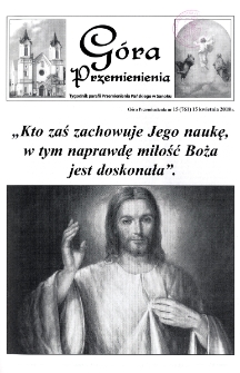 G&oacute;ra Przemienienia, 2018, nr 15