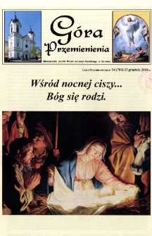 G&oacute;ra Przemienienia, 2018, nr 34