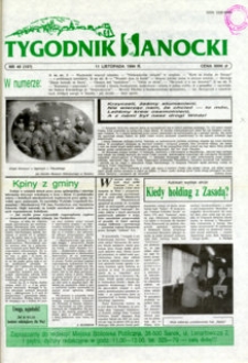 Tygodnik Sanocki, 1994, nr 45