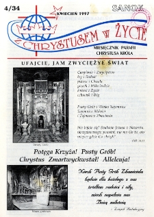 Z Chrystusem w Życie, 1997, nr 4