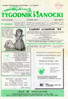 Tygodnik Sanocki, 1994, nr 51-52