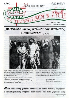 Z Chrystusem w Życie, 1999, nr 4