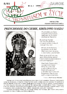 Z Chrystusem w Życie, 1999, nr 5