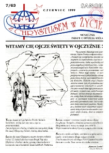 Z Chrystusem w Życie, 1999, nr 7