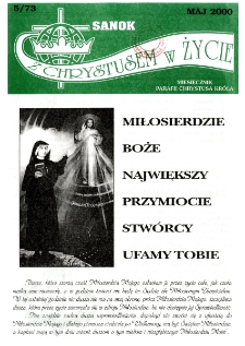 Z Chrystusem w Życie, 2000, nr 5