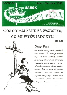 Z Chrystusem w Życie, 2001, nr 8-9