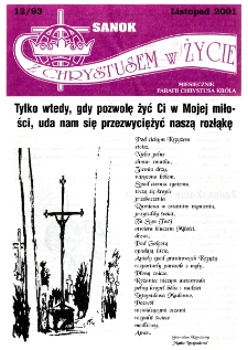 Z Chrystusem w Życie, 2001, nr 12