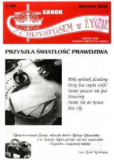 Z Chrystusem w Życie, 2002, nr 1