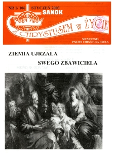 Z Chrystusem w Życie, 2003, nr 1