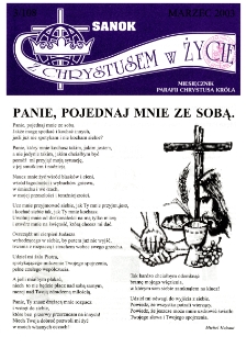 Z Chrystusem w Życie, 2003, nr 3