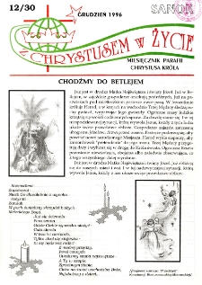 Z Chrystusem w Życie, 1996, nr 12