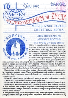 Z Chrystusem w Życie, 1995, nr 10 [właściwie 2]