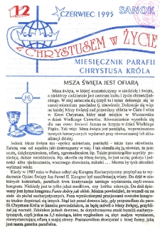 Z Chrystusem w Życie, 1995, nr 12 [właściwie 4]