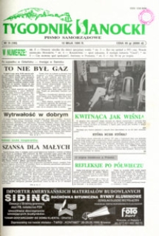 Tygodnik Sanocki, 1995, nr 19