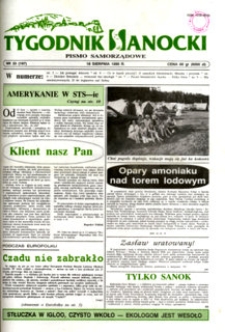 Tygodnik Sanocki, 1995, nr 33