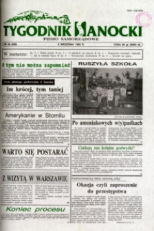 Tygodnik Sanocki, 1995, nr 36