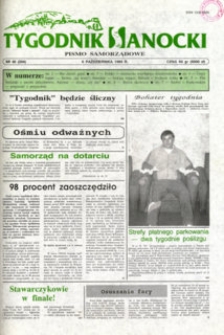 Tygodnik Sanocki, 1995, nr 40